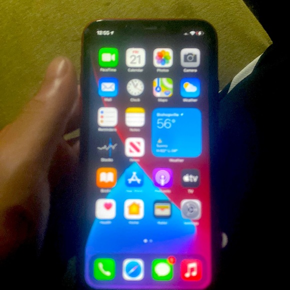 I phone 11 all red
